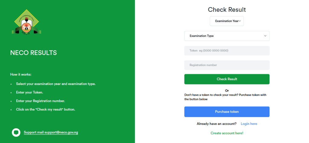 Online Checking Steps