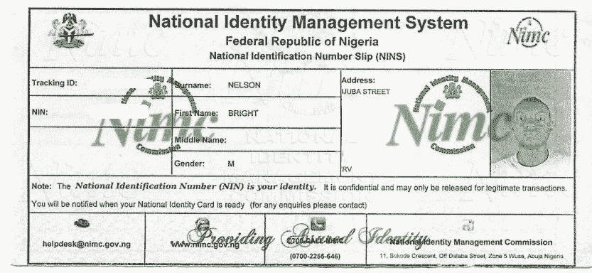 You cannot register for JAMB without your NIN